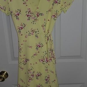 Lush xs wrap dress